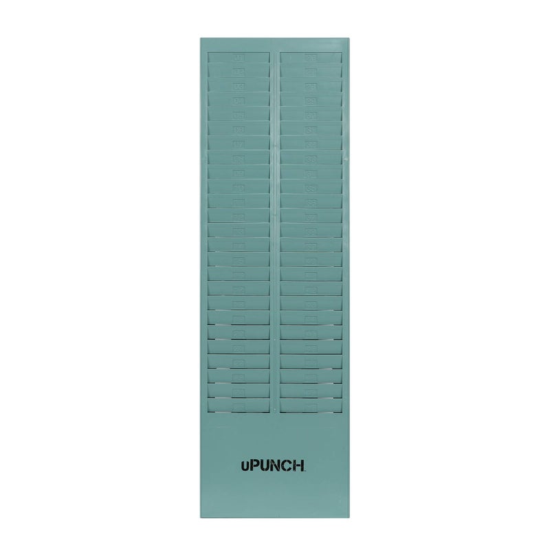 uPunch Time Card Rack with 50 Slots - Image 1